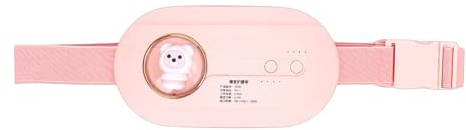 Generic Dispositivo Eléctrico de Cinturón con Función de Masaje para Mujeres, Almohadilla Térmica Portátil para Comodidad Uterina