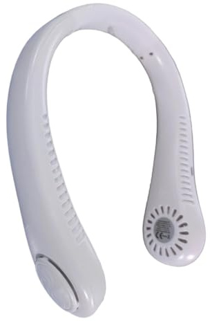 Giwoatln Ventilador De Cuello USB - Ventilador De Cuello 2000mAh, VentiladorPortatil Colgante Sin Aspas Con Flujo De Aire De 360°, VentiladorDe CuelloSilencioso Para Viajes, Oficina Y Exterior