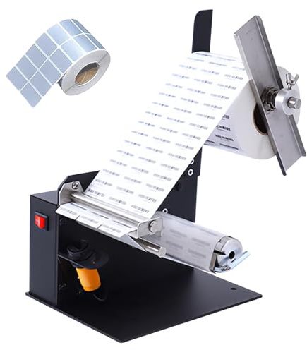 Electric Label Dispenser - Automatic Labeling Device for Enhanced Efficiency in Warehouses, Ideal for Streamlining Operations and Reducing Manual Errors