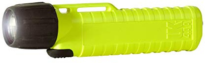 Underwater Kinetics 4 AA Xenon Front Switch Flashlight (Safety Yellow)