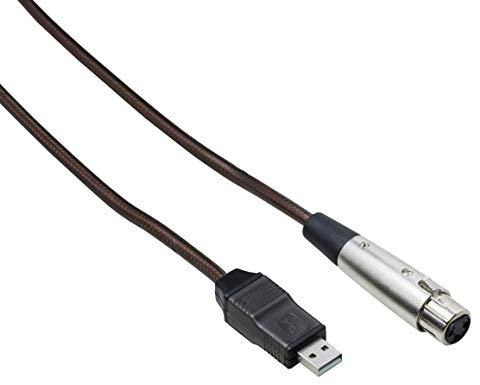 BESPECO BMUSB200 - Cavo interfaccia USB/Cannon per microfono/PC