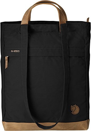 Fjallraven Totepack No. 2 Backpack, Unisex Adulto, Black, OneSize, 16 L