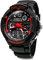 TOPCABIN Digital-analog Boys Girls Sport Digital Watch with Alarm Stopwatch Chronograph - 50m Water Proof (red)