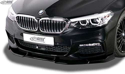 RDX Spoiler delantero Serie 5 G30/G31/G38 M-Sport 2017+ Alerón delantero frontal VARIO-X | Compatible con BMW Serie 5 G30/G31/G38 M-Sport 2016 (PU)
