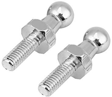 Goujon à billes, 2 pièces Boulon de support de goujon à billes en acier inoxydable de voiture M6 M8 pour vérin à gaz