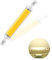R7S LED Bulb 78mm, 10W Dimmable LED Bulb, 360° Beam Angle, COB Light Source, Natural White 220V
