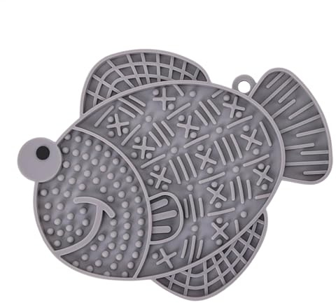 Tapis de léchage pour chat,Tapis de léchage pour chien | Tapis à lécher en silicone pour chiot,Jouet à friandises pour chien, jouet d'enrichissement pour chiot, coussin à lécher pour chien, petit