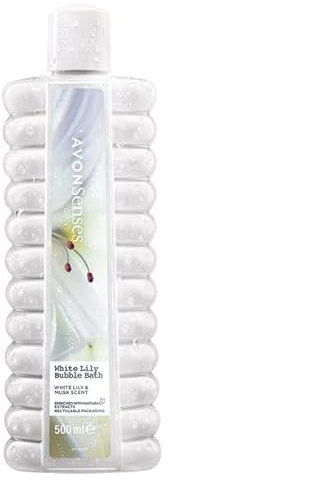 Avon Bubble Bath White Lily Schaumbad, weiße Lilie & Moschus, 500 ml
