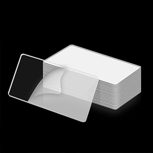 YFelomatric Doppelseitiges Klebeband, 60 Stück Doppelseitige Klebepads, Extra Stark Transparent für Wände, Teppich, Fliesen, Auto und Küche
