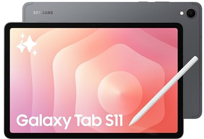 Samsung Galaxy Tab S11 Intelligenza Artificiale (AI) Tablet, WiFi, 12 GB di RAM, 128 GB di archiviazione, grigio, display da 11 pollici, 120 Hz, include S Pen, IP68 (Samsung Turchia garantito)