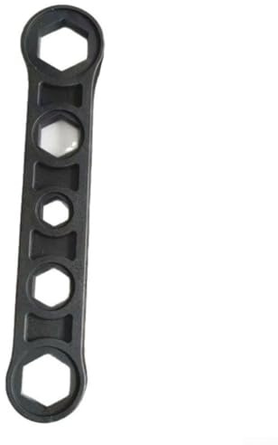 MeevrgR Plastic Hex Key Wrench Set for Radiator Valve Installation and Mechanical Maintenance, Lightweight Non Conductive Tools with Comfort Grip Handle, Multiple Sizes(1)