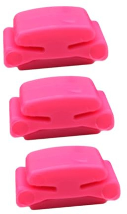 UTHCLO Selbstklebende Gitarrenplektrum Clips 3 Stück Aufbewahrungsclip für Gitarrenplektren mit Praktischer Halter zur Fixierung Gitarrentasche oder Tisch