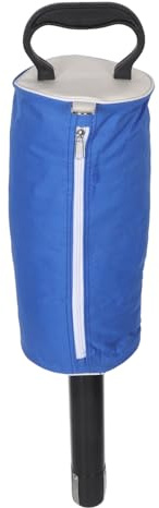 VICASKY Portable Golf Ball Carry Bag with Detachable Picker Tube Ergonomic Design for Easy Collection Plastic and Fabric Construction Lightweight Travel Pouch for Golf Accessories Easy to