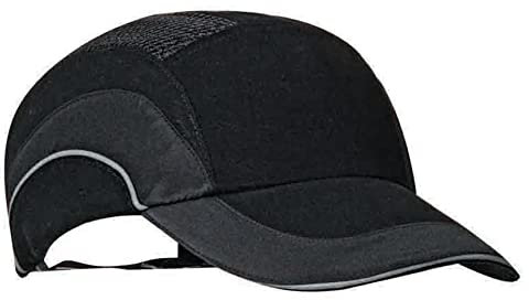JSP Hardcap A1+ 7 cm langem Schirm, schwarz (JSP ABR000-001-100)