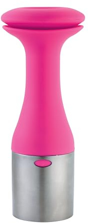Cuisipro Ice Cream Scoop and Stack, for Serving Ice Cream, Pink, Easy One Hand Operation, 19.5cm