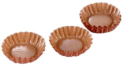 Pearl Metal D-1930 Bake Rich, Paper, Laminated, Madeleine Baking Mold, 3.0 inches (7.5 cm), Pack of 10