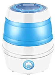 Mini Washing Machine Portable Washing Machine Cleaning mini washing machine,Folding Washing machine For wash baby clothes, Apartment Dorm,Travelling，Gift for Friends or Family blue and pink Portable C