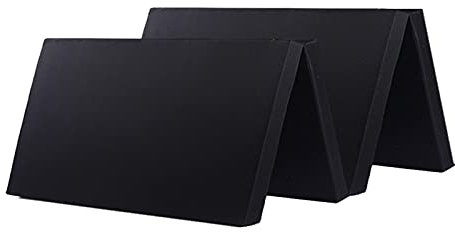Turnmatte Weichbodenmatte Vierfache faltende Gymnastik-Taumelmatte, verwendet zum Tanzen, Fitness, Taumelkissen, abnehmbares Oxford-Tuchkissen 150x200x5cm