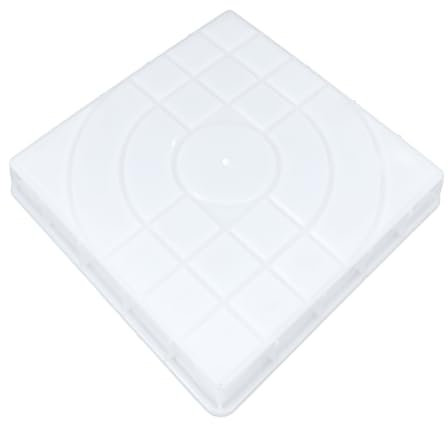 OFFSCH Stampo Per Mattoni Da Sentiero in Plastica Pp 25x25x4 Cm Per Pavimentazione Di Marciapiedi, Giardini e Cortili, Accessori Edilizia Riutilizzabili Facili Da Pulire