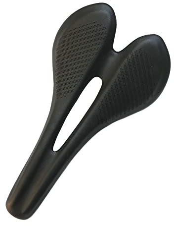 UNbit Fahrradsitz Kohlefaser Rennrad MTB Sattel Verwenden Sie 3k T800 Carbon Material Pads Superleichte Lederkissen Fahrfahrradsitz Fahrrad