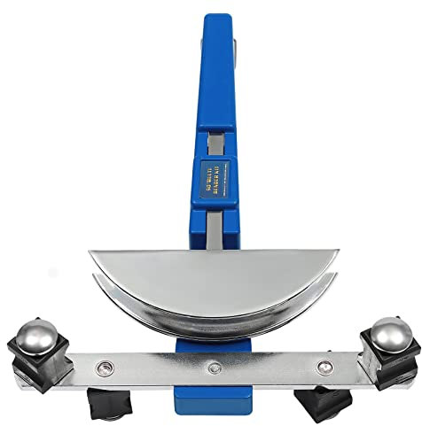 WOLEGM Ø 6-22mm Rohrbiegemaschine, Rohrbieger Handrohrbieger Set bis 90°mit Rohrschneider und Entgrater für Kupfer, Aluminiumrohr