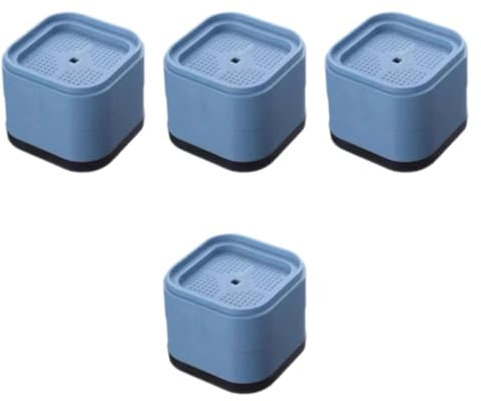 HGZLQKD 4x Furniture Raisers, Fridge Foot Mats, Non Slip Desk Bed Risers, Couch Sofa Lifting Pads for Chair,Bed Frame Legs,Sofa Couch, 5.5 cm Height
