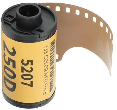 Lwuey Film d'impression Couleur 35 mm, Large Exposition ECN 2 Rouleaux pour Appareil Photo Professionnel Accessoires Jetables Haute Résolution Photographie Vintage pour 135