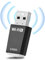 SIGANDG AX900 Mini WiFi 6 USB, Adaptador para PC Compatible con Windows 11/10/7, Antena Doble Banda 5GHz 600Mbps + 2.4GHz 286Mbps, MU-MIMO, Dongle