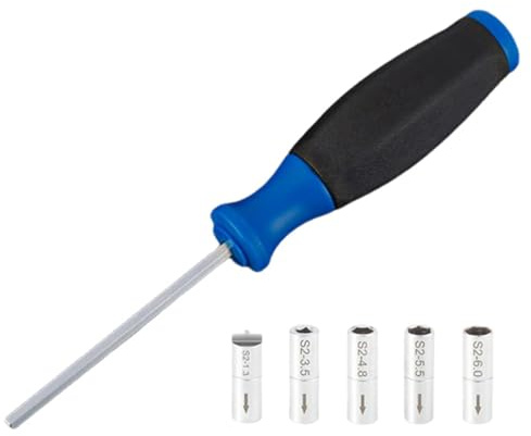 Llave para radios de boquilla interna, destornillador para boquilla de radios | Destornillador interno para radios de llanta de bicicleta - Herramienta de llave de reparación de extracción de pezón de