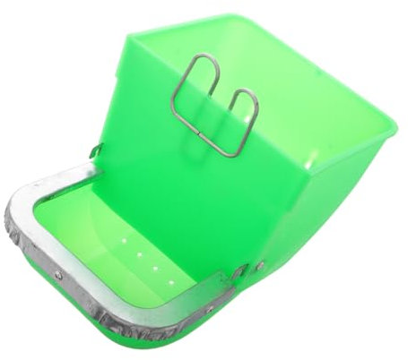 KONTONTY Automatic Dispenser Bunny Feeder Box for Small Animals Clean Feeding Area Efficient Feeding for Chinchillas Guinea Pigs