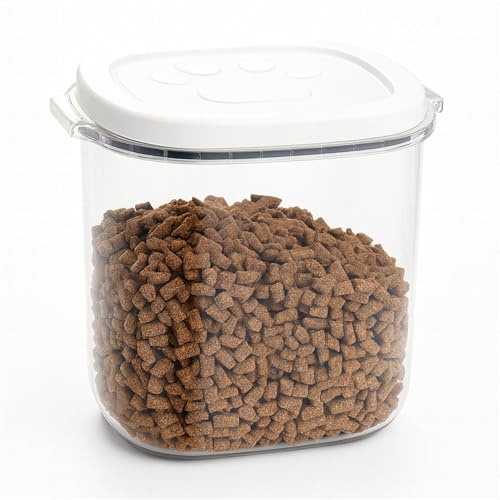 Greenfields Large 10L BPA-Free Food Storage Box with Airtight Lid – Clear Plastic Container for Bulk Dry Goods Like Rice, Flour, Pasta, Pet Food – Leakproof & Stackable Kitchen Pantry Solution