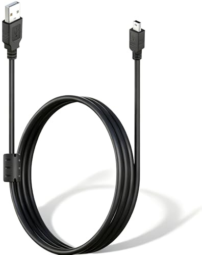 SEEHOM Cord Compatible with Blue Yeti Microphone, Blue Snowball iCE Mic, USB Cable Type A Male to Mini B Charging Cable 10ft