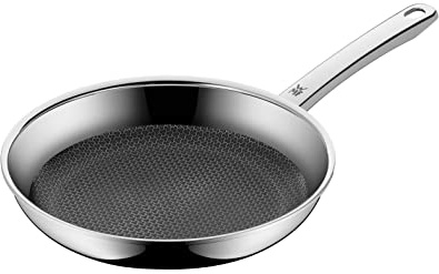 WMF Profi Resist Bratpfanne Induktion, Gas, Elektro, Glaskeramik 24 cm, Mehrschichtmaterial vollbeschichtet, Wabenstruktur, Edelstahlgriff, backofenfest