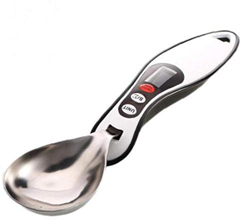 Casecover Digital Food Scale, Electronic Measuring Spoon, Kitchen Electronic Weighing Spoon with Lcd Display for Cooking, Baking, Flour, Spices 1pc