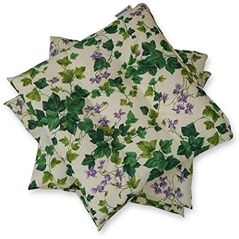 TECNOCUCI Cuscini per Sedie - Set da 4 Cuscini - 100% Made in Italy - Ideali per Interni (Cucina, Sala da Pranzo) ed Esterni (Cortile, Giardino)