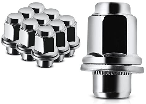 Frankberg 10 tuercas de rueda compatibles con C4 LS NX CT ES GS IS Galant Lancer Pajero 4007 A-u-r-i-s Corolla Prius RAV Trajet 4 1982-2020 9094201033