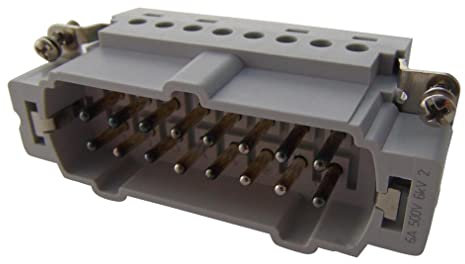 Insert robuste, prise, 6POS, vis, connecteurs résistants, Qté.1 | 1-1103634-1