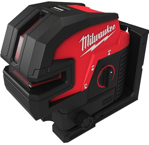 Laser vert 12V 2 lignes 4 points M12 CLL4P-0C (machine seule) | 4933479202 - Milwaukee