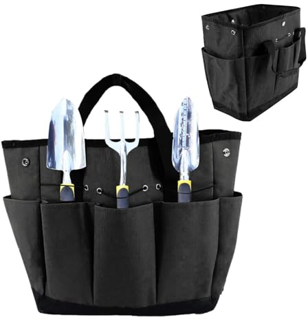 Grand sac à outils de jardin pour outils de jardinage - Sac à outils de jardin en tissu Oxford pour sac à outils