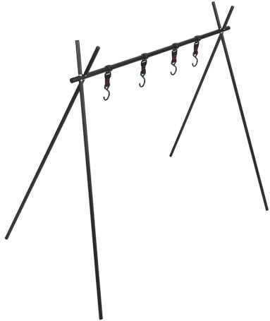 Étagère Pliante Portable en Alliage d'aluminium, Support de Rangement Suspendu pour Barbecue Multifonctionnel