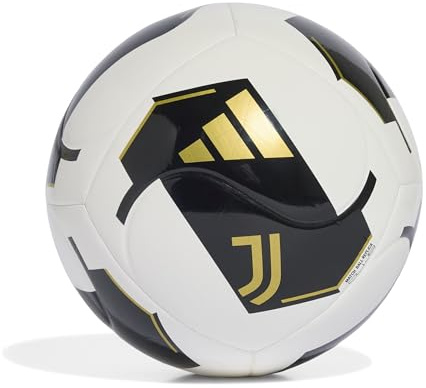 adidas Unisex - Adulto Juventus Home Club Recreation Ball, white/black, 5