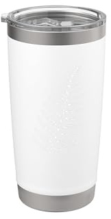 Fern Line Art Plant Lover Stainless Steel Insulated Tumbler