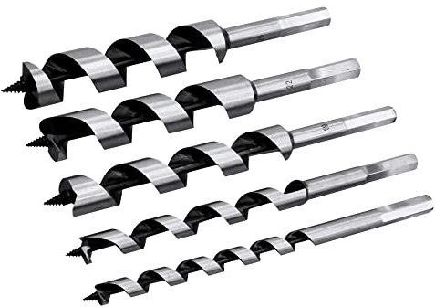 Rolson 48545 Schlangenbohrer 5 Stück