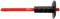KS Tools 156.0537 - Cincel plano, empuñadura, 16x350mm con el eje octogonal