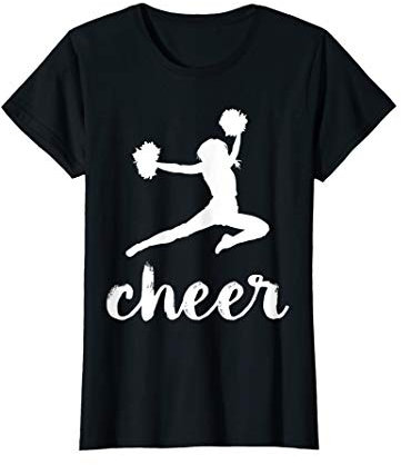 Damen Cheerleading Cheer Graphics T-Shirt