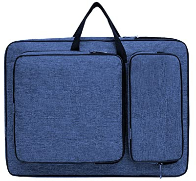 ITODA A3 - Borsa per disegno pittura schizzo arte portafoglio sda trasporto impermeabile borsa portaoggetti con tracolla portatile per adulti bambini cartella d'arte