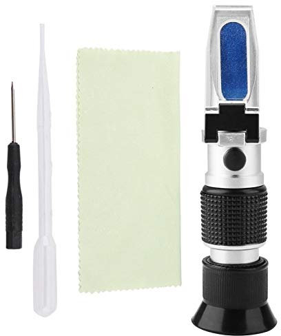 Refraktometer, RZ117 Refraktometer 0-90% Brix RHB-90ATC Handbrauen Auto Refraktometer für Fruchtsauce