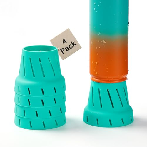 JINIHFW Estante de secado de botellas, secador de botellas de silicona, secadora de secado más rápido y posavasos para accesorios de tazas Stanley, estante de secado de botellas de agua para vasos,