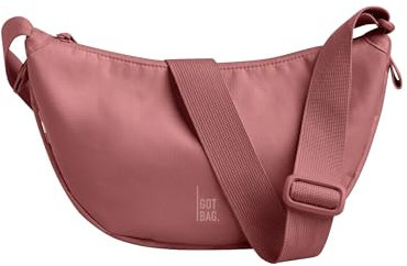 GOT BAG Crossbody Moon Bag | Halbmond Handtasche Wasserabweisend | Stylische Umhängetasche mit verstellbarem Gurt (lionfish, small)