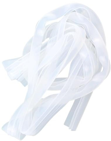 Joint de porte de rideau de douche en caoutchouc transparent en forme de F for portes de salle de bain, portes coulissantes, portes en verre et remplacement du joint de bas de porte(13mmx12mmx10mm)